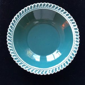Vintage Harker Pottery Celadon Green Bowl w